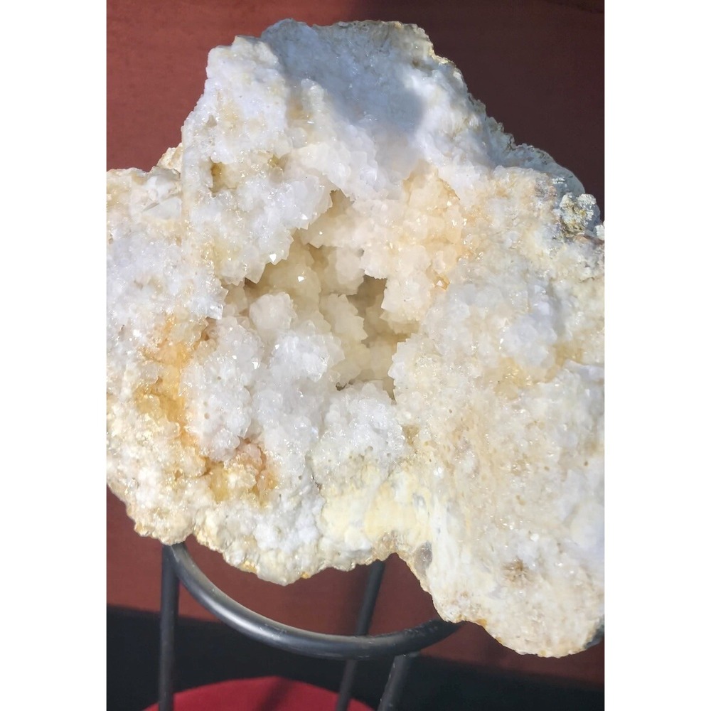 WHITE QUARTZ CRYSTAL KY GEODE ~ 2296 Grams‎ ~ 5 lb 1 oz ~ 6.5 Inches Wide